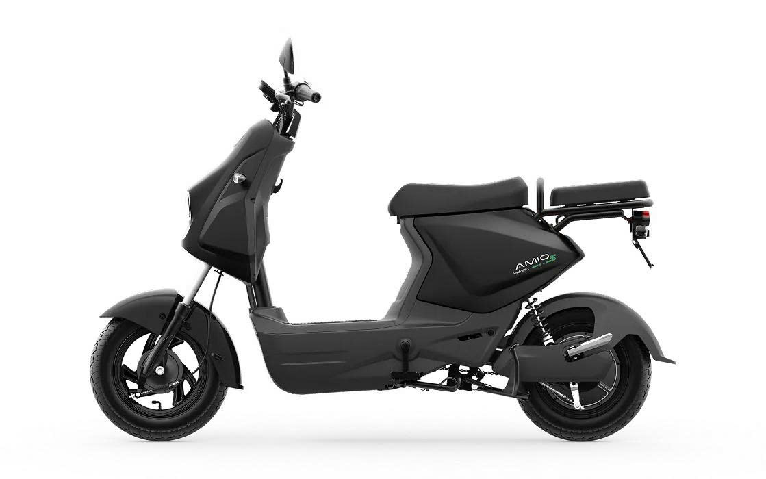 Xe máy điện AMIO S - Màu Đen Bóng