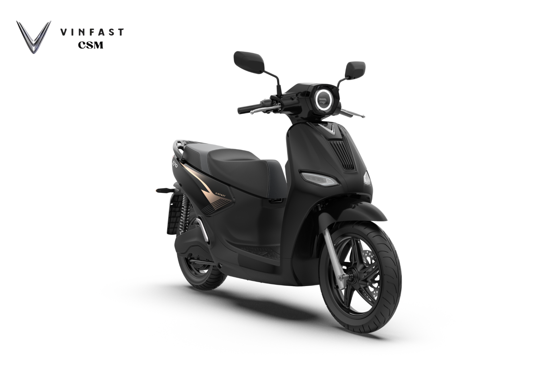 XE MÁY ĐIỆN VINFAST KYO - MÀU ĐEN