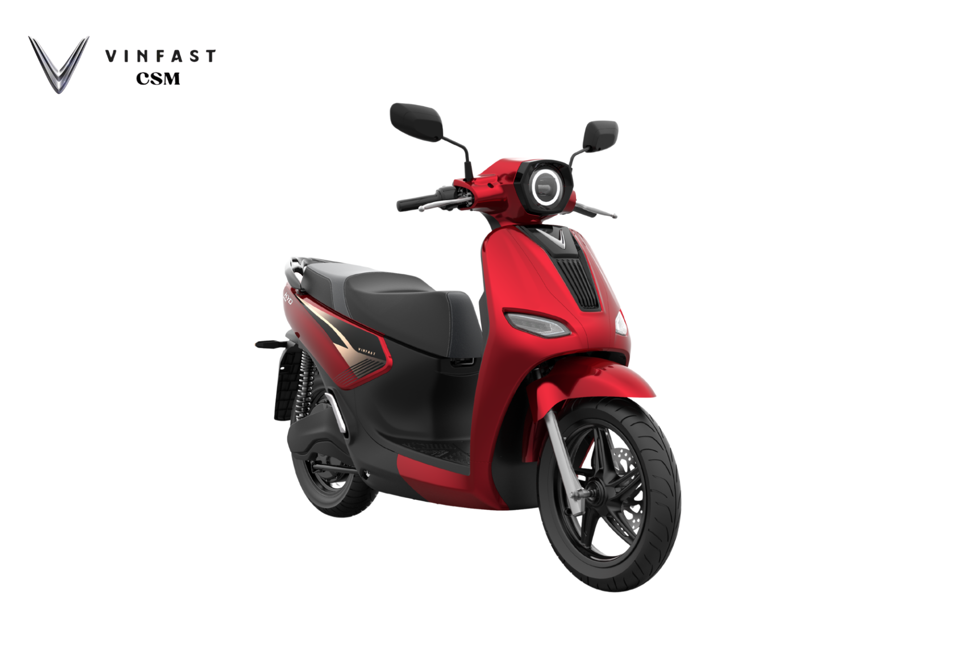 XE MÁY ĐIỆN VINFAST KYO - MÀU ĐỎ