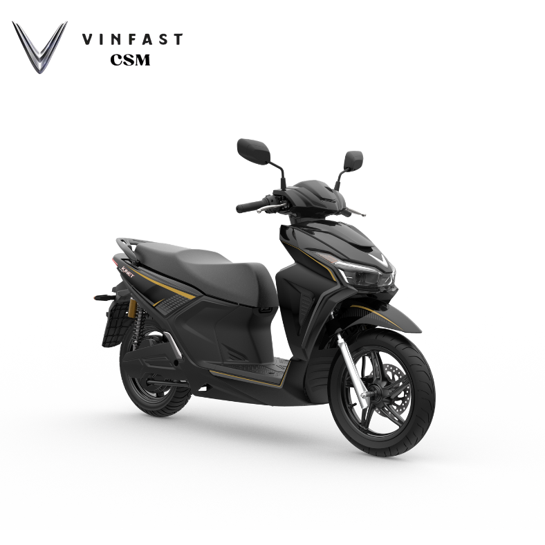 XE MÁY ĐIỆN VINFAST KINET -MÀU ĐEN