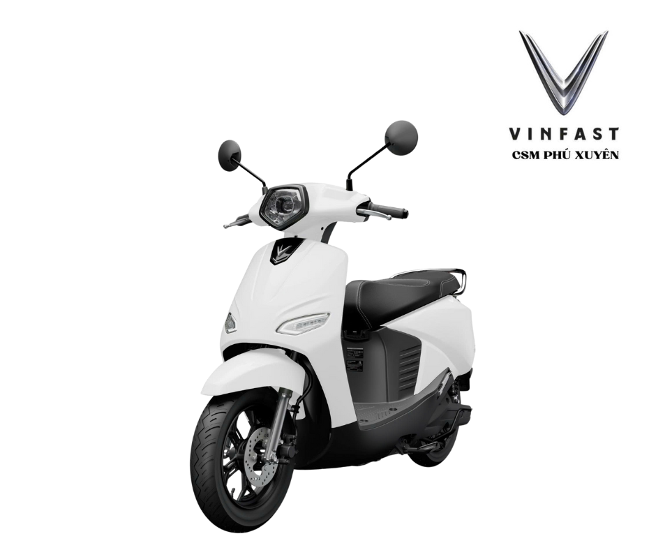  Xe Máy Điện Vero X - Màu trắng ngọc trai