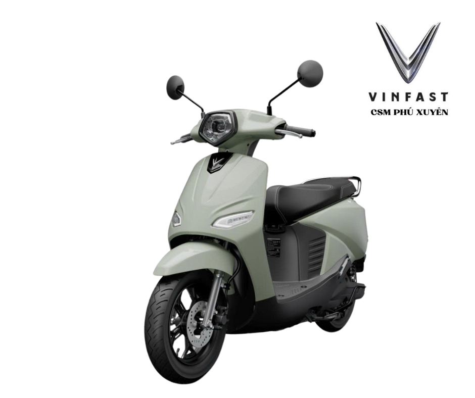  Xe Máy Điện Vero X - Màu xanh oliu