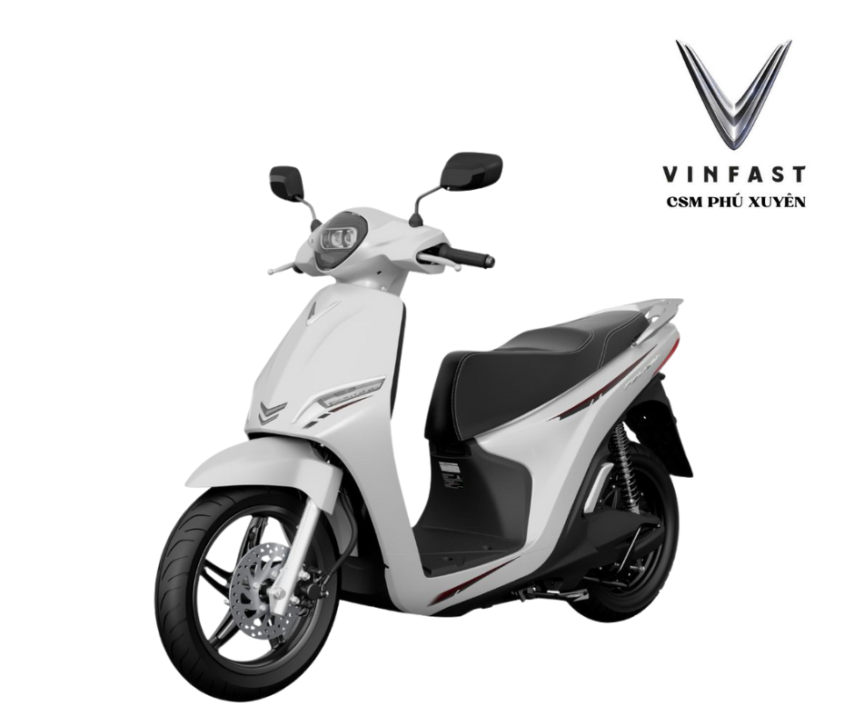 Xe Máy Điện Feliz lite - Màu Trắng Ngọc Trai