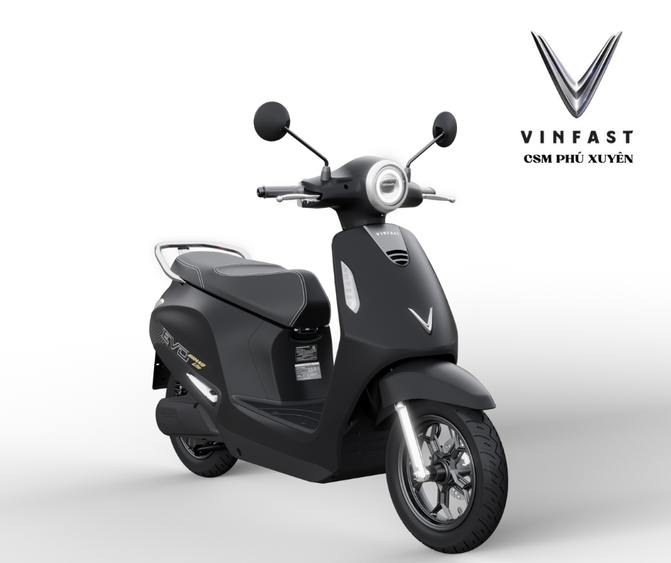 Xe máy điện Evo Grand Lite - Màu đen