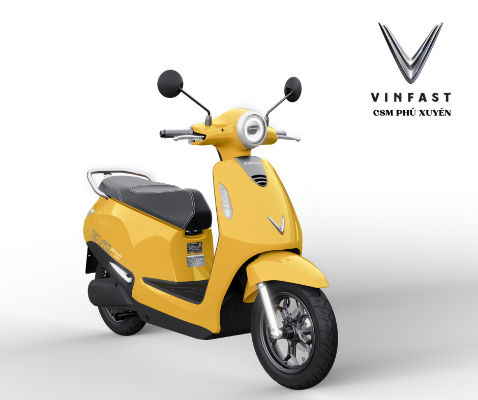Xe máy điện Evo Grand Lite - Màu vàng