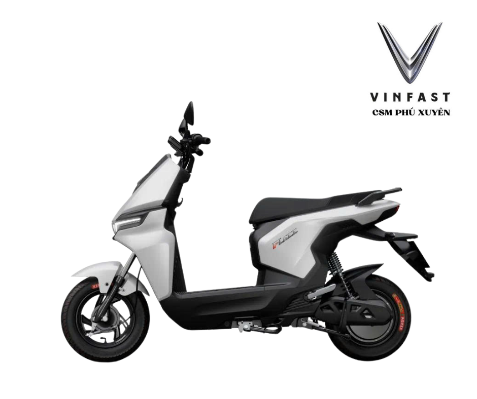 Xe máy điện Flazz - Màu Trắng