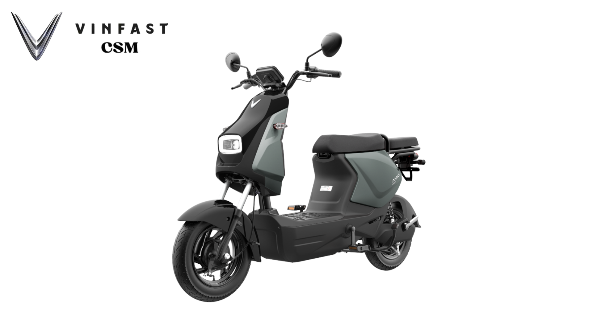 Xe Máy Điện AMIO - MÀU XÁM