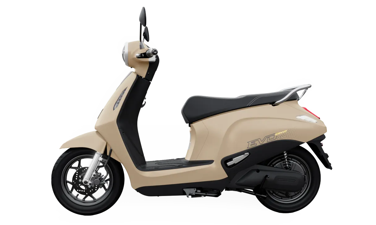 Xe Máy Điện Evo Grand - Màu Vàng Cát