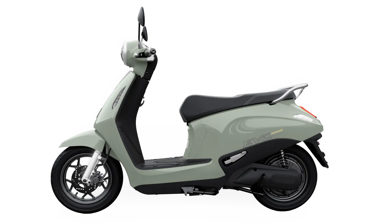 Xe Máy Điện Evo Grand - Màu Xanh Oliu