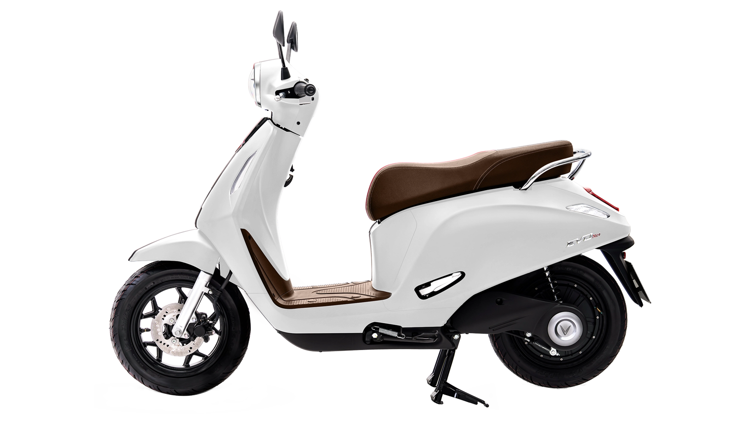 Xe Máy Điện Evo Neo - Màu Trắng Ngọc Trai