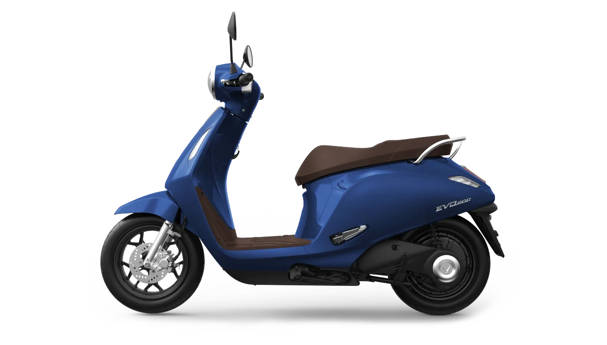 Xe Máy Điện Evo200 - Màu Xanh Tím Than